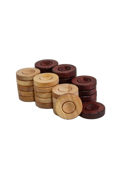 Helena Wood Art Handmade Boxwood Backgammon Piece 35 mm