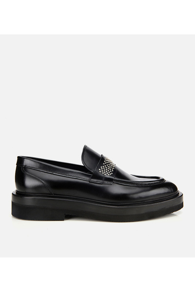 Hotiç Men's Open Leather Stone Classic Loafer