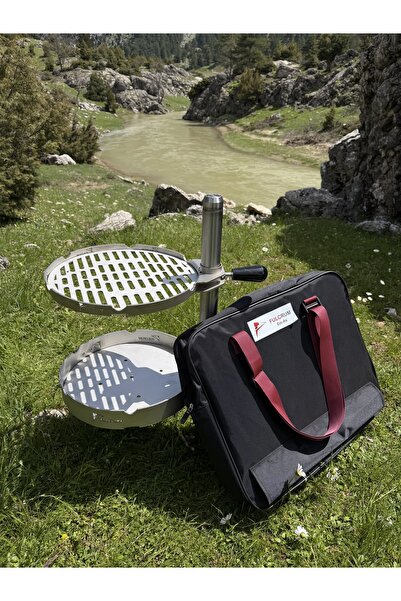 Bravon Outdoor Em As Katlanabilir Paslanmaz Kamp Mangalı