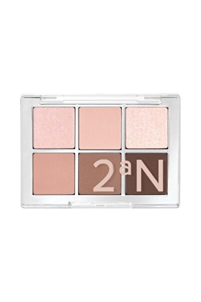 2aN Better Me Eye Palette | 6'lı Far Paleti | Mat, Simli ve Işıltılı Renkler ...