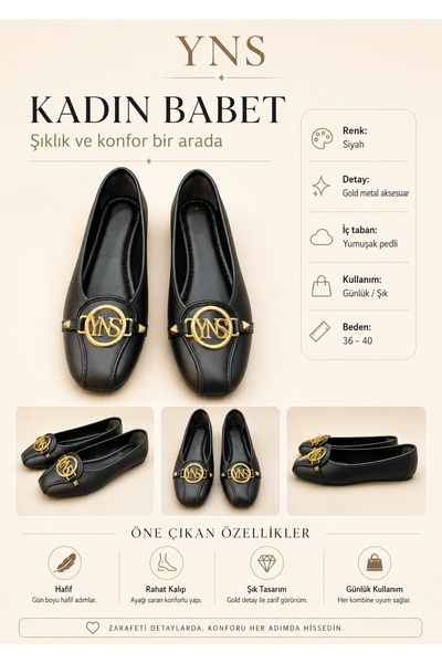 YNS STORE Babet Black