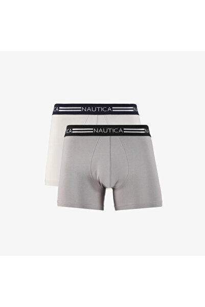 Nautica Erkek Gri Standart Fit 3'lü Boxer