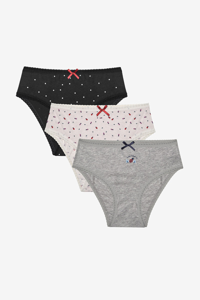 Penti Buntes Mädchen-Lounge-Käfer-3er-Set