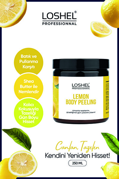 LOSHEL CREAM PEELING LIMON 250 ML