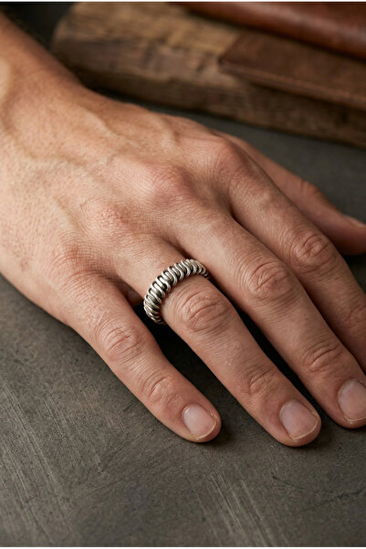 Begondio Special Design Masculine Adjustable Men's Ring