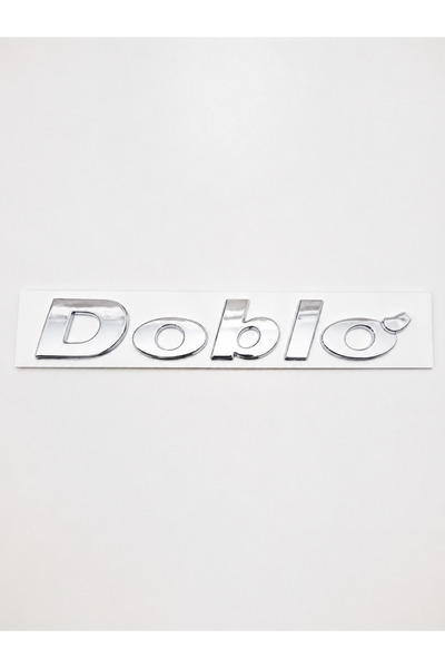 NO BRAND Fiat Doblo Bagaj Kapak Yazısı Yapıştırmalı ( 51743443) - 2006 - 2011...
