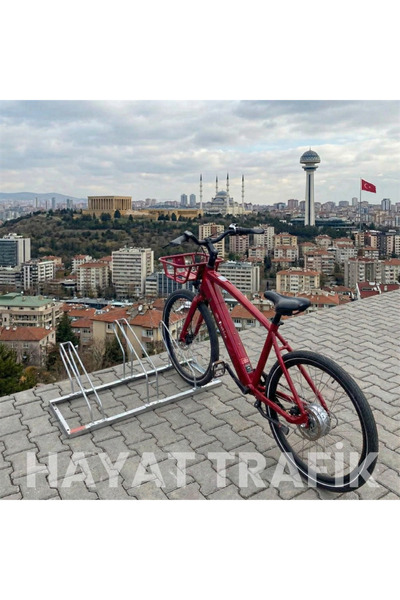 Genel Markalar Bisiklet Park Yeri Dörtlü Galvaniz EKO, Park Demiri