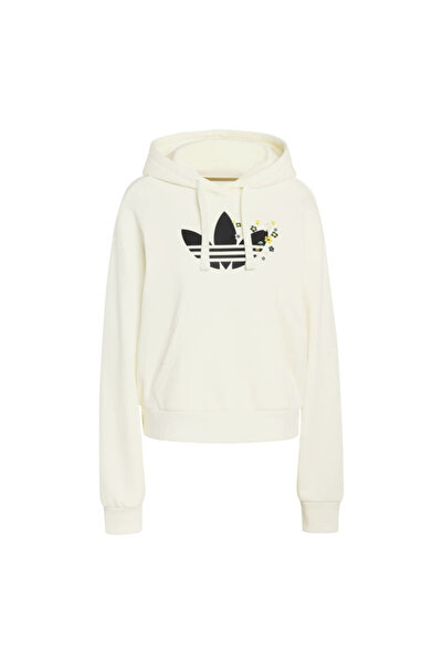 adidas Дамски суичъри Неформални спортни суичъри с качулка KC9172 ESS FT HD OS