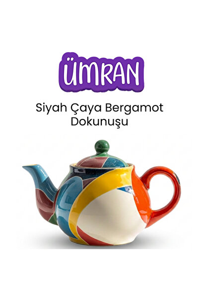 Safiş Çay Ümran 80 gr | Bergamot & Narenciye Aromalı Siyah Çay | Yoğun Dem