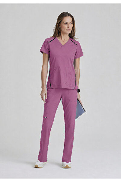 Barco طقم سكرابز نسائي من Grey’s Anatomy Elevate 7188 - 7228 - مستورد، 6 جيوب...