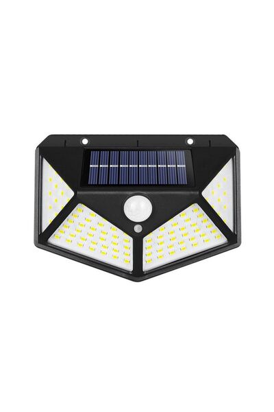 eyemazing Felinar solar autonom, 100 LED-uri, eMazing, montare pe perete, făr...
