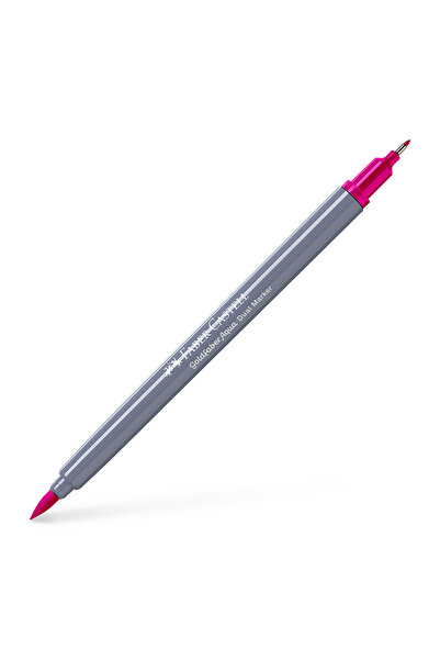 Faber Castell Marker solubil cu 2 vârfuri Goldfaber, mov-roz mediu, 125 FABER...