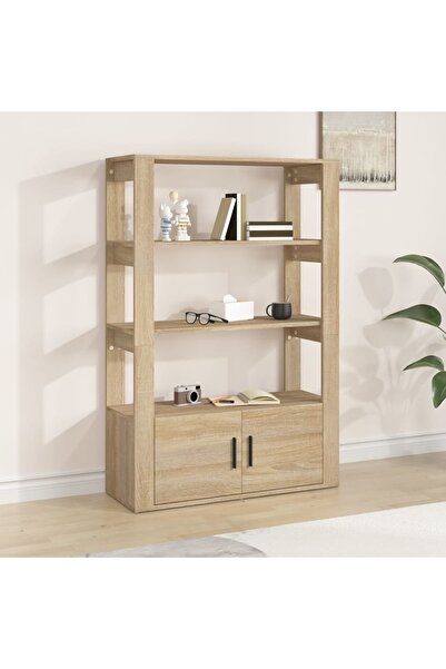 Concept Servantă, stejar sonoma, 80x30x119,5 cm, lemn compozit