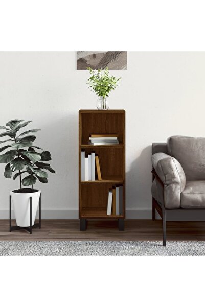 Concept Servantă, stejar maro, 34,5x32,5x90 cm, lemn prelucrat