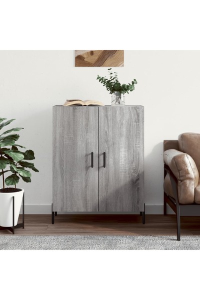 Concept Servantă, gri sonoma, 69,5x34x90 cm, lemn compozit