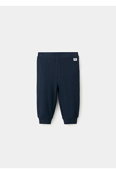 MANGO Baby Jogger tasarımlı ribana tayt