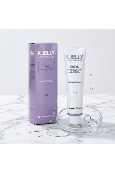 AVALON K-Jelly Water-Based Lubricant Gel 115g | جل أفالون كي جيلي المزلق المائي 115 غرام