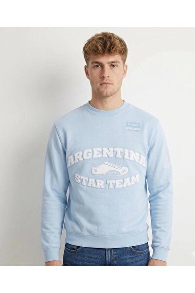 MARK&MARK Men's Embroidered Sweat Shirt