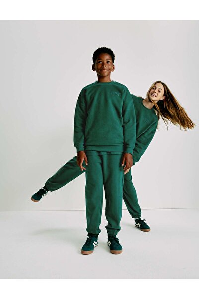 Marks & Spencer Pamuk Karışımlı Slogan Sweatshirt (6‑16 Yaş)