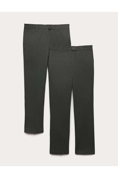 Marks & Spencer 2'li Slim Paça Pantolon