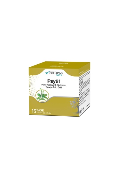 Referans Nutra Psylif - Psyllium Husk 15 Sachets