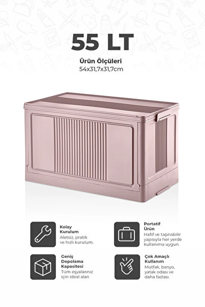 Kitchen Life Tekli İstiflenebilir Portatif Katlanabilir Çok Amaçlı Organizer ...