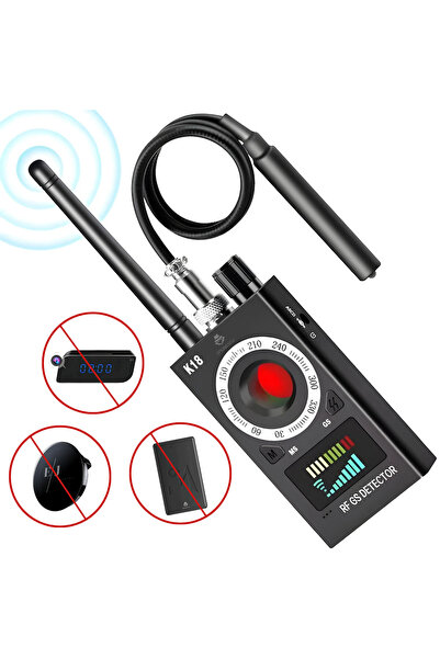 Spionescu Detector de dispozitive spion, K18, camere, microfoane, localizatoa...