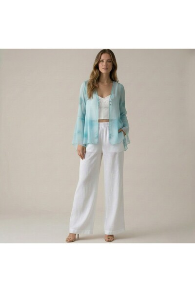 Vaura Cardigan cu design transparent