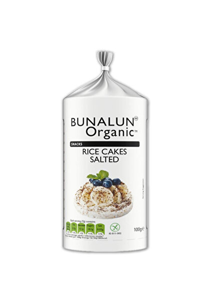 Bunalun كعك الأرز العضوي 100 جرام