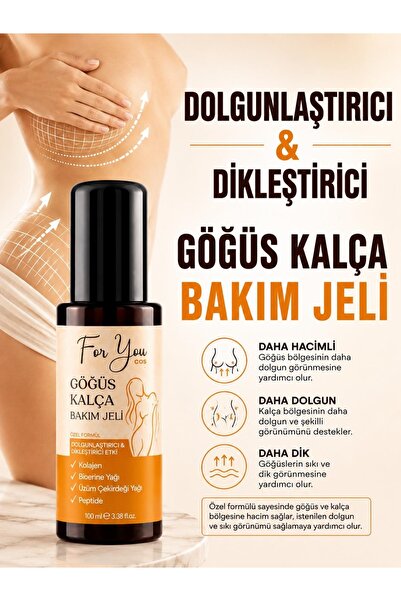 For You Gold Dolgunlaştırıcı, Dikleştirici Göğüs Ve Kalça Büyütmeye Yardımcı ...