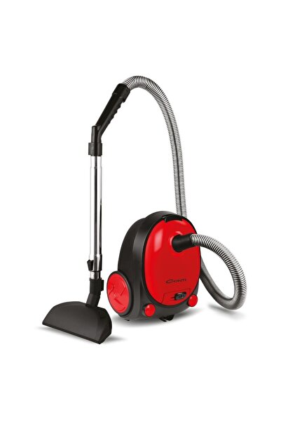 CONTİ CVC-308 Bello Toz Torbalı Süpürge Kırmızı