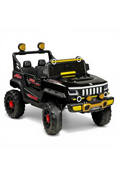 ALBADER kids electric jeep car 12V ride on car for kids remote control LED li...
