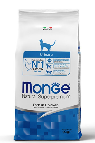 Monge Urinary Tavuklu Yetişkin Kedi Maması 1,5 Kg