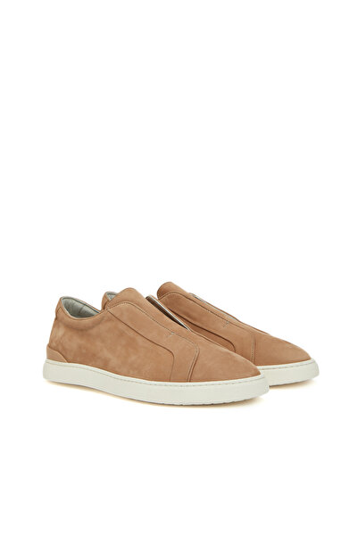 Network Camel Günlük Rahat Erkek Süet Sneaker