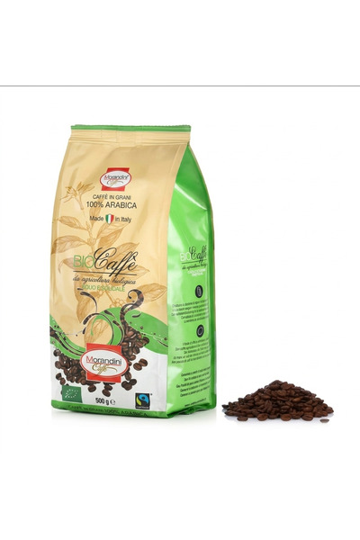 Morandini Caffe Cafea boabe BioCaffe Morandini Caffe, 100% Arabica, Organica,...
