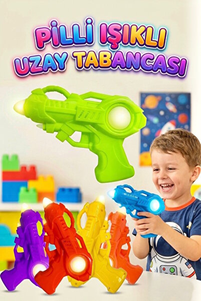 Tıfıl Toys Oyuncak Pilli Işıklı Su Tabancası - Uzay Su Tabancası SB 2027