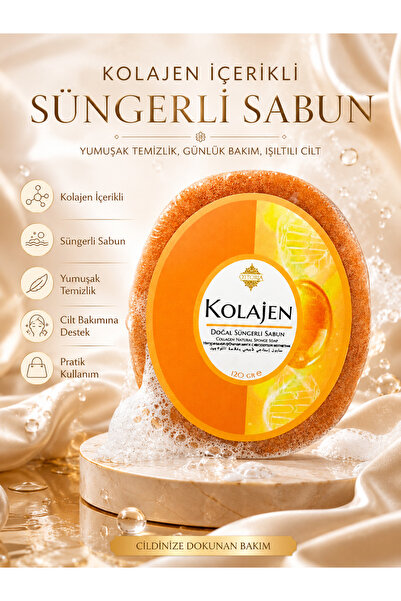 OTTORIA Kolajen Süngerli Sabun