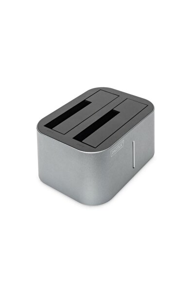 Digitus DA-71540-1 2.5"-3.5" USB 3.0 2-port'lu SATA HDD Docking Station, kopyalama özelliği