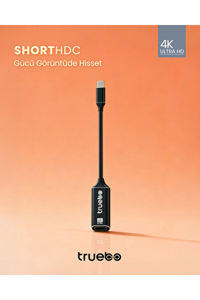 truebo ShortHDC USB-C to HDMI Dönüştürücü