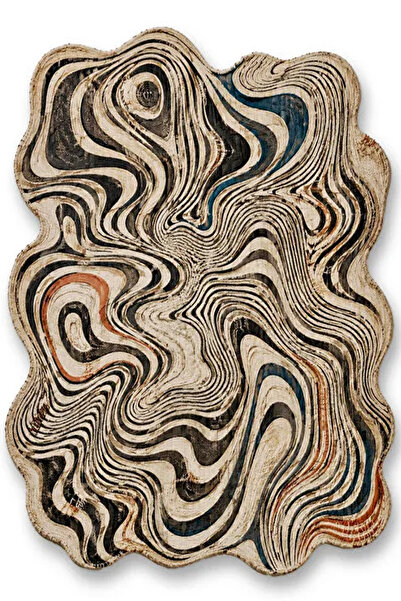 Rugs Modern Halı SDT Balık Tema Desenli Modern Dokuma Taban Dekoratif Halı mo...