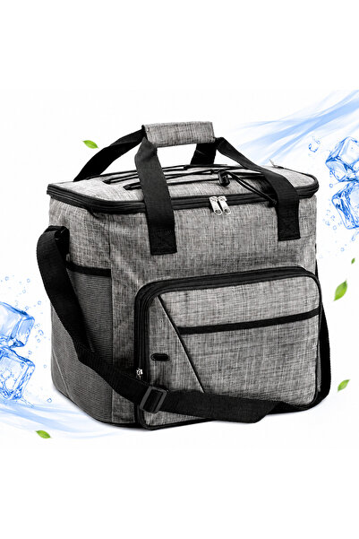 Sofia Concept Geanta frigorifica Frosty grey/black 30 litri, 34x36x25