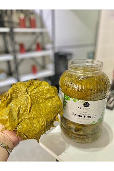 KÖYKİLERİM (2025 MAHSULÜ) Manisa Salamura Yaprak 5kg’lık Bidon Net:3.5 Kg
