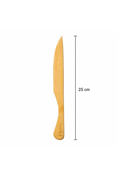 Hakiki Store سكين من خشب البخور مصنوع يدويًا 25 سم