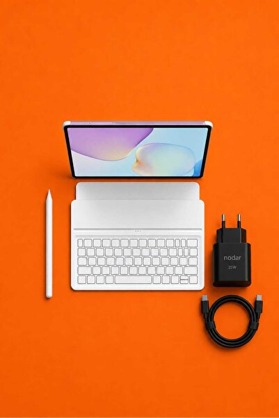 Huawei New Matepad 11.5 inç 8/256GB tablet + Klavye+kalem+şarj aleti Tablet Mor