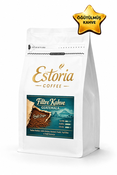 Guatemala Filtre Kahve 250g | %100 Arabica | Kakao Notaları | Dengeli İçim | Öğütülmüş