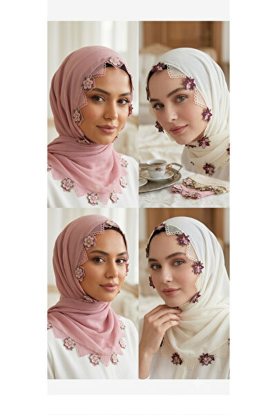 NUMİSTORE İğne oyası ikili namaz örtüsü