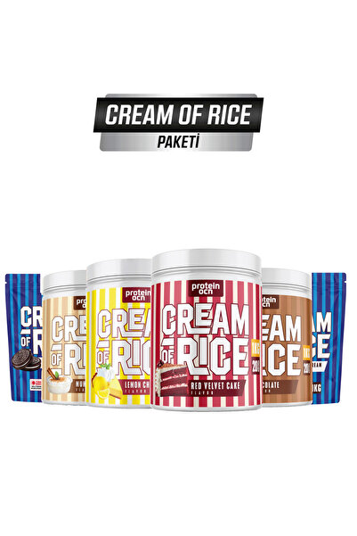 Proteinocean Cream Of Rice | Pirinç Kreması - 6lı Paket - 1kg X 6 Adet