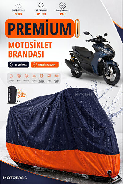 Motobros دراجة نارية أرورا ماكس تي لوكس قماش المظلة الفاخر القماش المشمع مقاو...