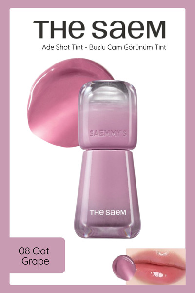 THE SAEM Saemmy's Ade Shot Tint - Frosted Glass Look Tint - 08 Oat Grape