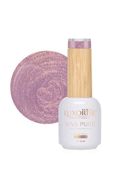 LUXORISE Oja semipermanentă Hema Free Viva Pure LUXORISE - Golden Years 10ml